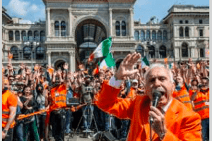 Pappalardo non molla neanche nel V-Day, il delirio negazionista: “Vaccino non sperimentato, popolo ingannato”