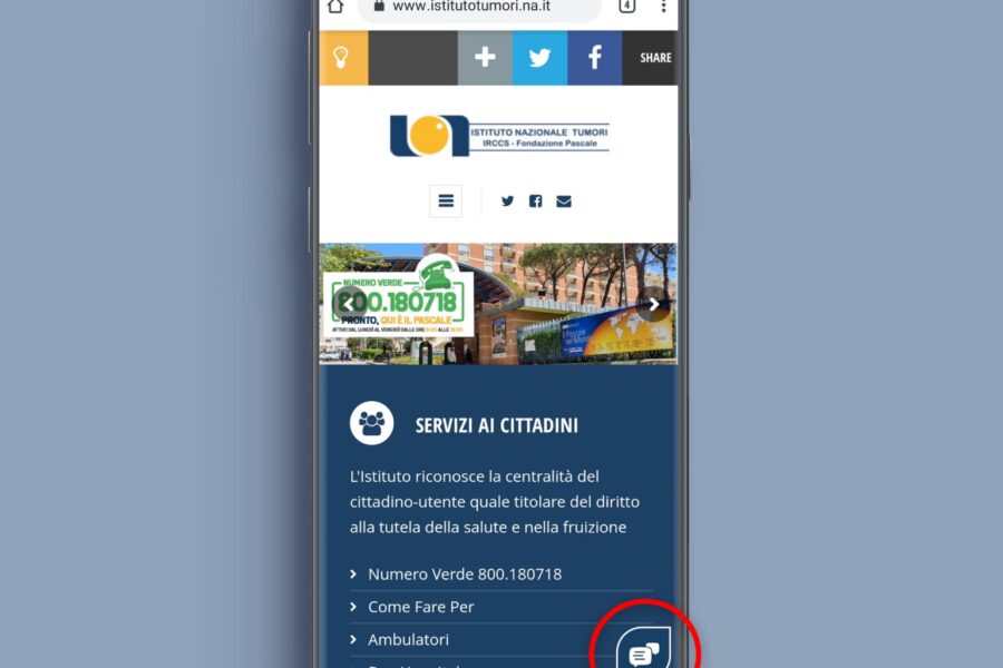 Arriva Pascalino, il nuovo assistente virtuale del Pascale