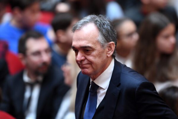 Foto LaPresse – Jennifer Lorenzini
15/01/2020  Livorno (Italia)
Cronaca
Ricordare Carlo Azeglio Ciampi, uomo di Governo e Capo dello Stato
"Teatro Goldoni"
Nella foto: Enrico Rossi, Presidente della Regione Toscana 

Photo LaPresse – Jennifer Lorenzini
15 January 2020 Livorno  (Italy)
News
"Ricordare Carlo Azeglio Ciampi, uomo di Governo e Capo dello Stato"
"theater Goldoni"
In the pic:  Enrico Rossi, President of the Tuscany Region