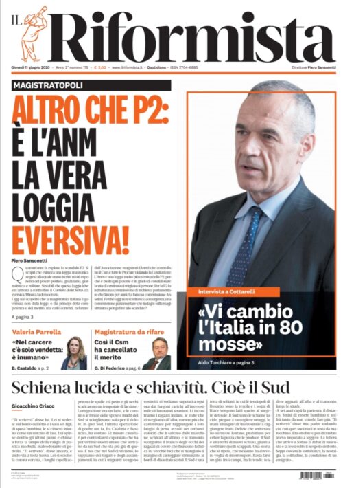 Quotidiano dell’11 giugno 2020