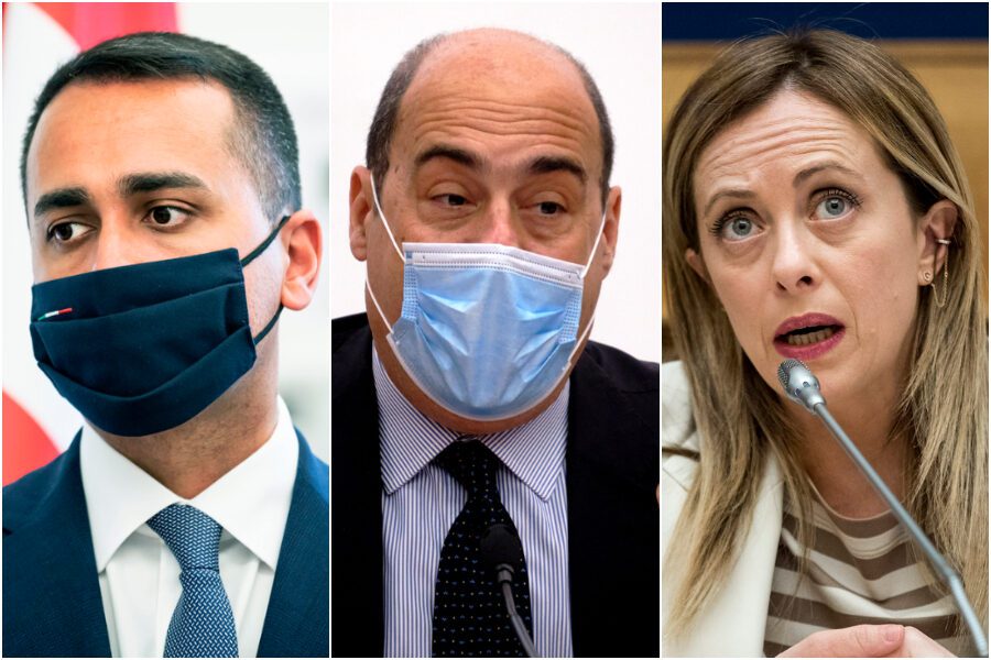 Sondaggio Swg-La7: Pd e M5S si ‘rubano’ voti, crollo della Meloni