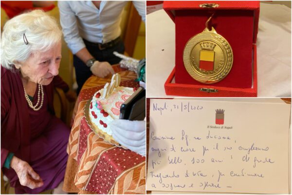 Nonna Luciana compie un secolo di vita: “Ho festeggiato i 100 anni nonostante il virus”