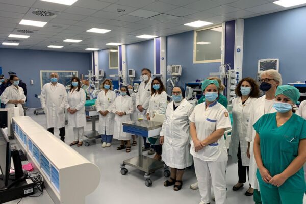 Ospedale Pellegrini, attiva la nuova rianimazione