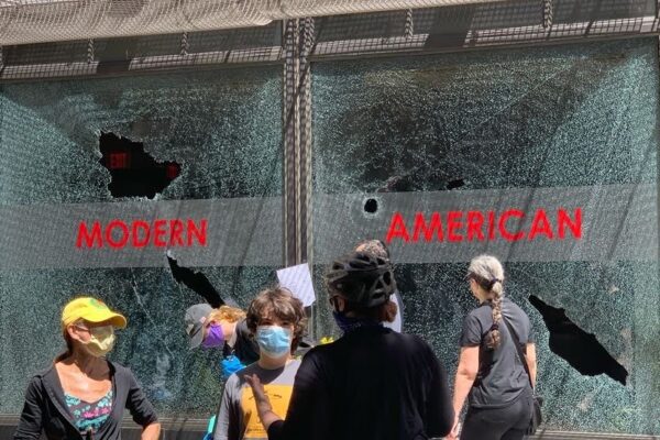 In giro per Philadelphia dopo gli scontri con la sociologa Rita Fierro