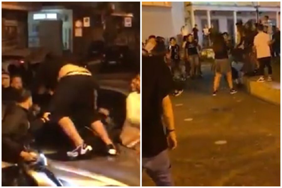 Rissa tra paranze e strascino tra ragazzine: weekend di follia in due comuni napoletani