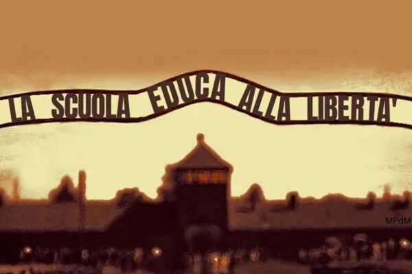 Cancelli di Auschwitz come una scuola, bufera per il post del consigliere leghista