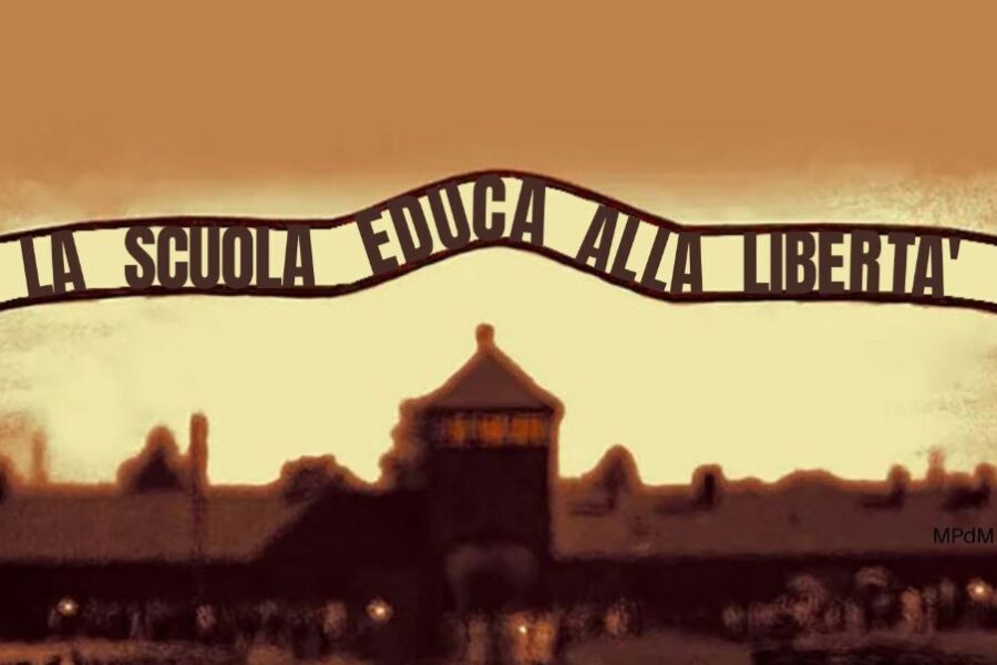 Cancelli di Auschwitz come una scuola, bufera per il post del consigliere leghista