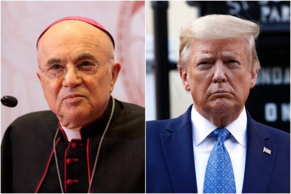 Coronavirus e proteste antirazziste sono “un complotto” contro Trump, l’incredibile lettera dell’arcivescovo Viganò