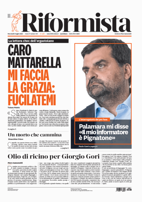 Quotidiano dell’8 luglio 2020