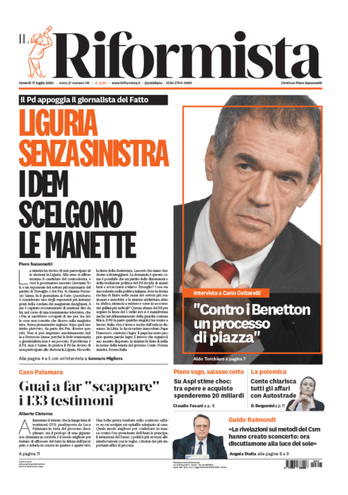 Quotidiano del 17 luglio 2020