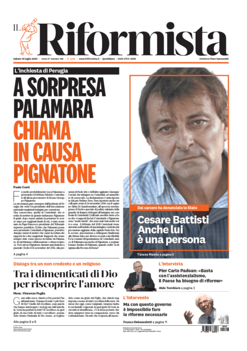 Quotidiano del 18 luglio 2020