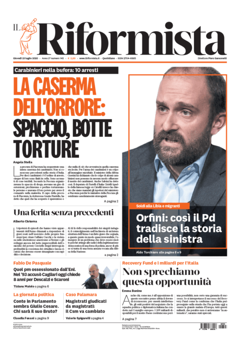 Quotidiano del 23 luglio 2020