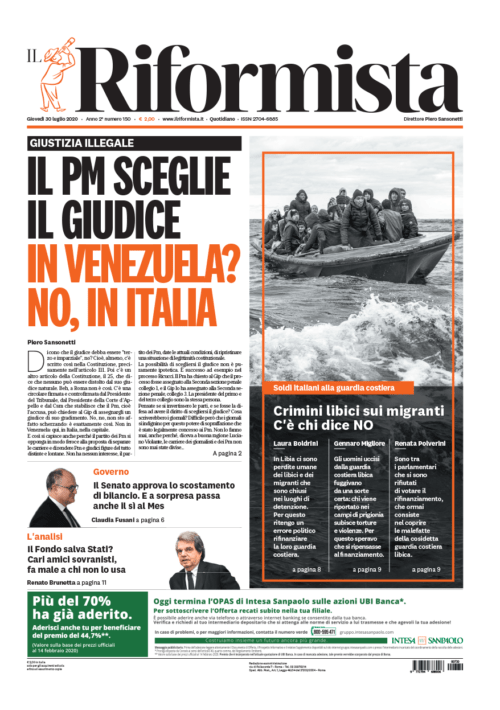 Quotidiano del 30 luglio 2020