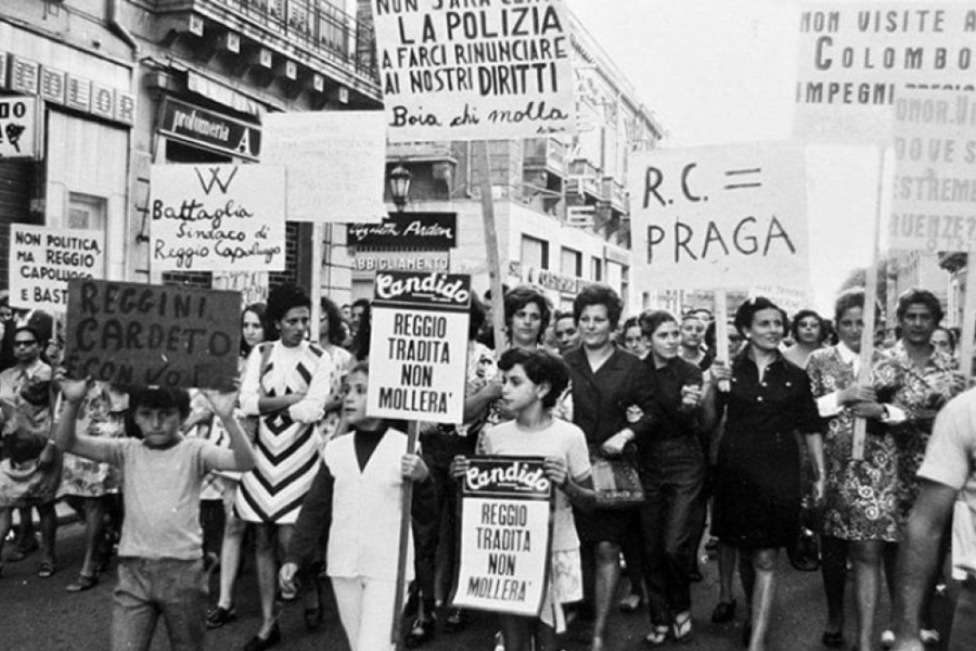 Storia della rivolta di Reggio Calabria del 1970, altro che mafia…