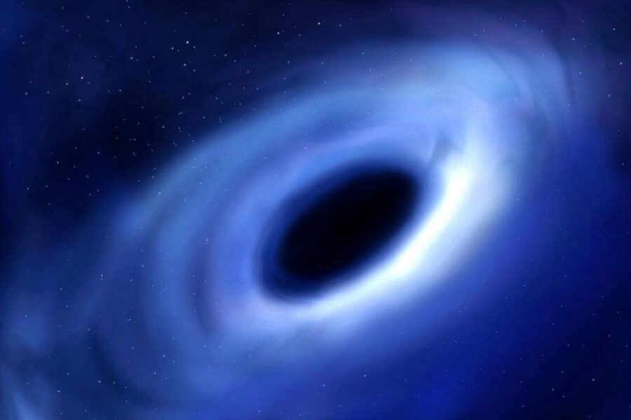 Nello spazio un buco nero da record: divora l’equivalente di un Sole al giorno
