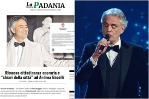 ‘La Nuova Padania’ contro Bugliano (il Comune che non esiste) sulla cittadinanza onoraria ritirata a Bocelli ‘La Nuova Padania’ contro Bugliano (il Comune che non esiste) sulla cittadinanza onoraria ritirata a Bocelli