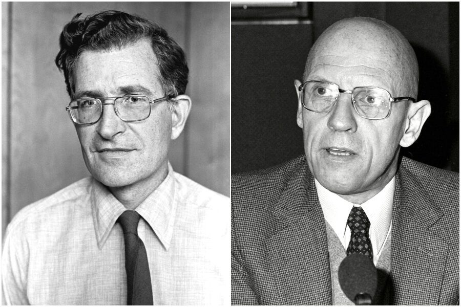 Cos’è la natura umana, lo stimolante confronto tra Chomsky e Foucault