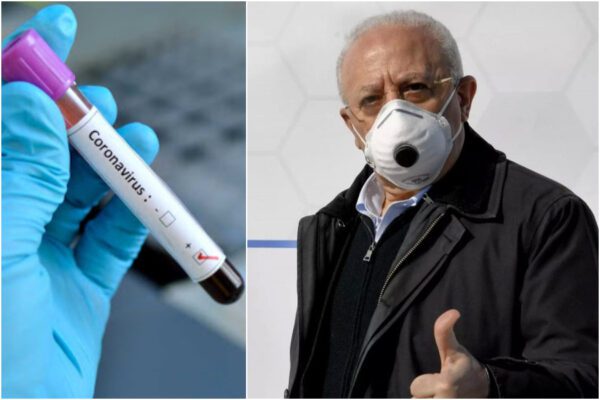 Cameriera serve al tavolo di De Luca, dopo due giorni positiva al Coronavirus