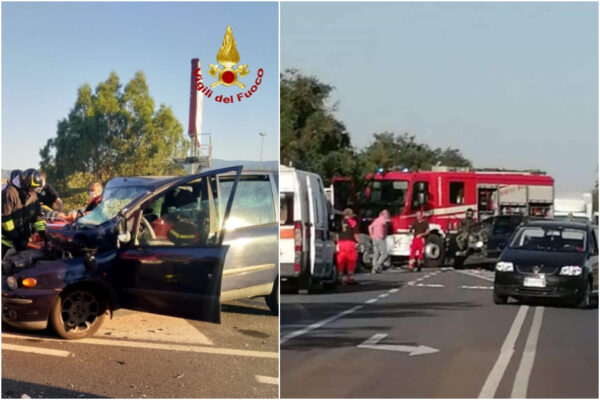 Tragedia sulla statale Jonica, frontale tra furgone e auto: due morti e due feriti
