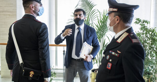 Foto Roberto Monaldo / LaPresse
21-07-2020 Roma
Politica
Csm – Udienza disciplinare su caso Palamara
Nella foto Luca Palamara

Photo Roberto Monaldo / LaPresse 
21-07-2020 Rome (Italy) 
Superior Council of the Judiciary – Disciplinary hearing on Luca Palamara
In the pic Luca Palamara