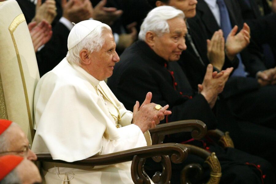 È morto Georg Ratzinger, fratello del Papa emerito Benedetto XVI