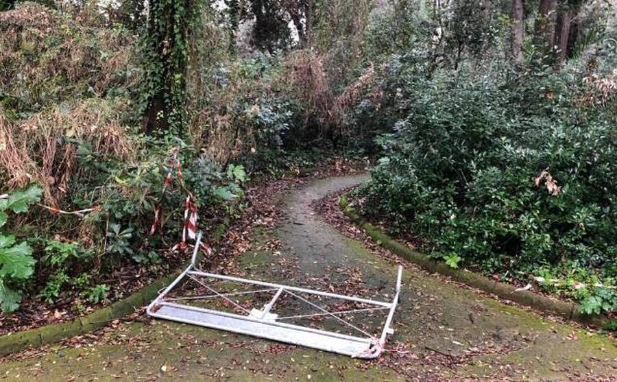 Epopea Floridiana, stavolta chiude l’ingresso da via Falcone: quando natura è sinonimo di degrado