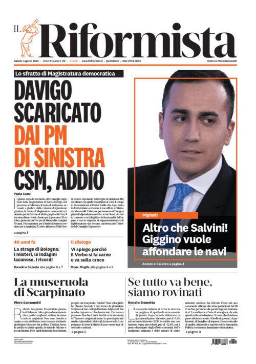 Quotidiano dell’1 Agosto 2020