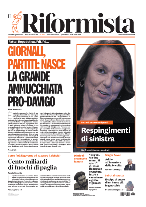 Quotidiano del 6 agosto 2020