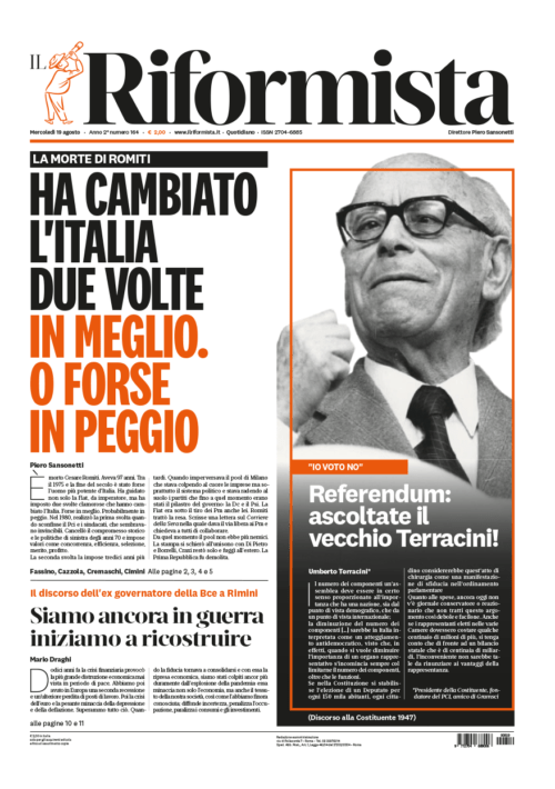 Quotidiano del 19 agosto 2020