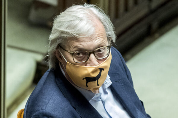 Foto Roberto Monaldo / LaPresse
25-06-2020 Roma
Politica
Camera dei Deputati – dl Giustizia
Nella foto Vittorio Sgarbi
Photo Roberto Monaldo / LaPresse
25-06-2020 Rome (Italy)
Chamber of Deputies – Justice law decree
In the pic Vittorio Sgarbi Foto Roberto Monaldo / LaPresse
25-06-2020 Roma
Politica
Camera dei Deputati – dl Giustizia
Nella foto Vittorio Sgarbi
Photo Roberto Monaldo / LaPresse
25-06-2020 Rome (Italy)
Chamber of Deputies – Justice law decree
In the pic Vittorio Sgarbi