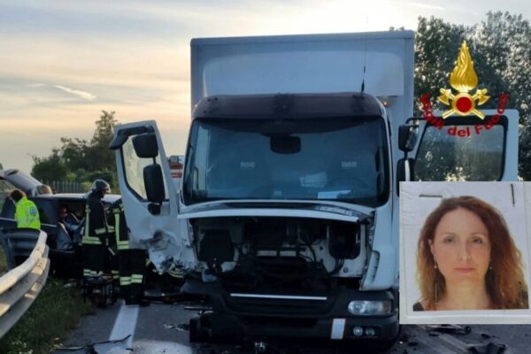 Terribile scontro tra camion e auto, muore a Venezia la zia di Ciro Esposito