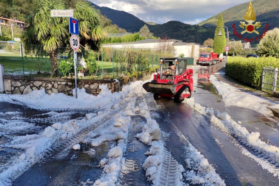 Foto Twitter (Vigili del Fuoco)