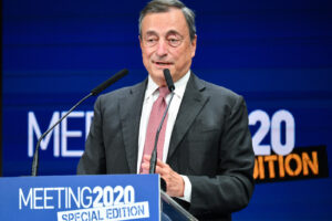 Mario Draghi: “La guerra non è finita, ma la ricostruzione deve ripartire”