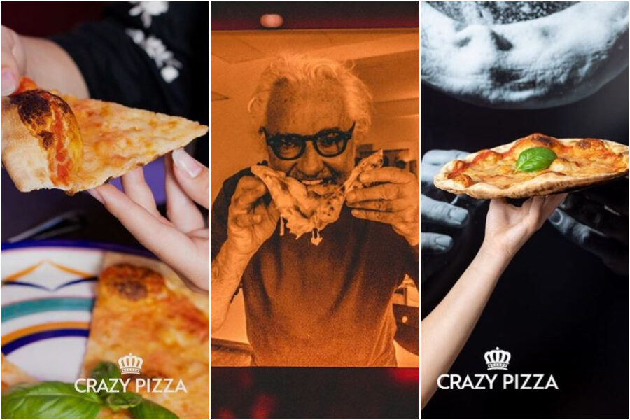 La ‘Crazy Pizza’ di Flavio Briatore massacrata dalle critiche: “Sembra un disco volante”