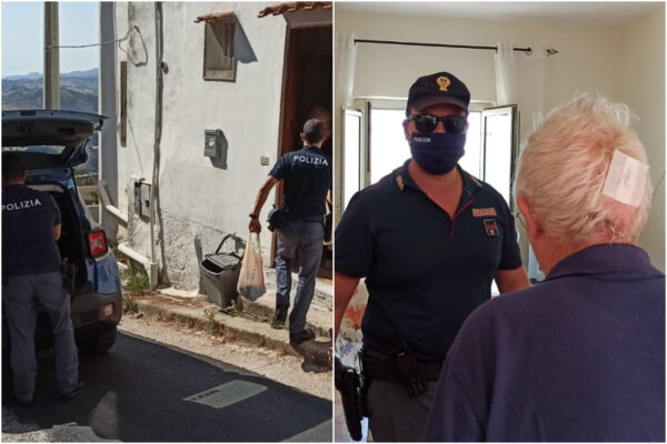 Chiama in lacrime la polizia: “Non mangio da 5 giorni”. Gli agenti arrivano a casa con la spesa