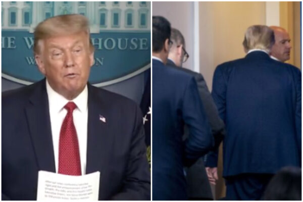 Spari fuori la Casa Bianca, Trump portato via. Poi ritorna: “Basta restrizioni viaggi”