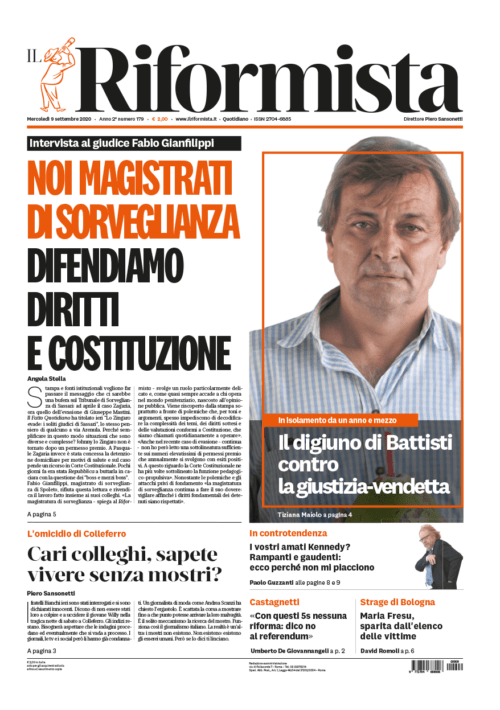 Quotidiano del 9 settembre 2020