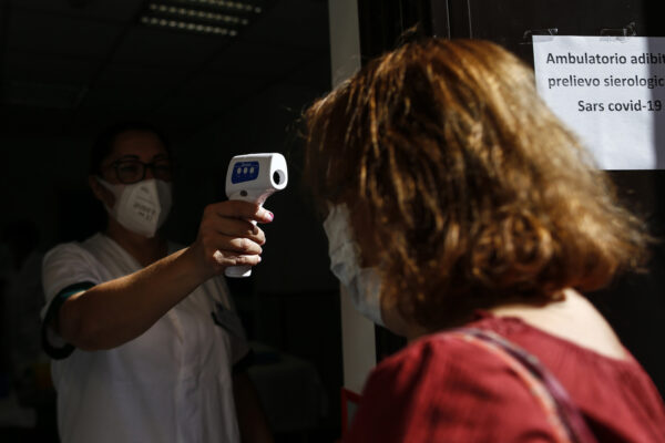 Foto Cecilia Fabiano/ LaPresse 
20 Agosto 2020 Roma   (Italia)
Cronaca : 
Covid 19 : Test Scuola Sicura organizzati dalla  Regione Lazio, insegnanti dirigenti e personale scolastico si sottopongono al test sierologico prima della riapertura delle scuole 
Nella Foto: il laboratorio allestito nella Casa della Salute a Torrenova 
Photo Cecilia Fabiano/LaPresse
August 20 , 2020  Rome  (Italy) 
News:
Virus outbreak : teachers and school workers making covid test for guarantee a safe reopening of the schools 
In the pic : a sanitary centre in a sanitary used in covid 19 tests