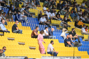 Foto Massimo Paolone/LaPresse 
20 settembre 2020 Parma, Italia 
sport calcio 
Parma vs Napoli – Campionato di calcio Serie A TIM 2020/2021 – stadio Ennio Tardini
Nella foto: il pubblico dello stadio Ennio Tardini 

Photo Massimo Paolone/LaPresse 
September 20, 2020 Parma, Italy 
sport soccer 
Parma vs Napoli – Italian Football Championship League A TIM 2020/2021 – Ennio Tardini stadium
In the pic: the fans of Paolo Ennio Tardini