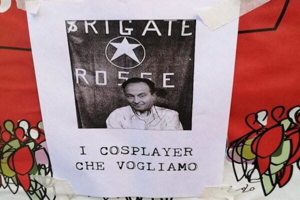 Alberto Cirio come Aldo Moro ostaggio delle Br, volantino shock contro il governatore del Piemonte