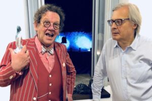 Foto Twitter Vittorio Sgarbi