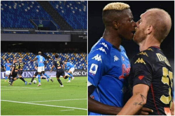 Serie A, tutti negativi i tamponi effettuati dal Napoli dopo il focolaio Genoa