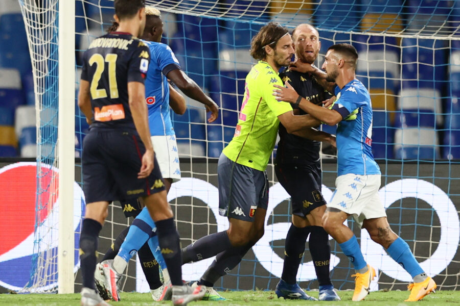 Serie A, slitta la decisione sul rinvio di Genoa-Toro: tutti negativi i tamponi del Napoli
