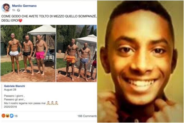 “Come godo che avete tolto di mezzo quello scimpanzé”, rintracciato in un albergo l’autore del post contro Willy