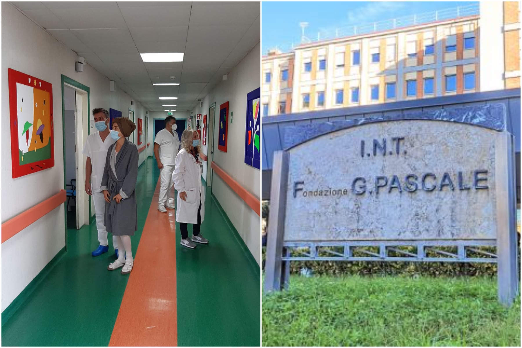 Medico-artista dona 52 dipinti al Pascale, i reparti diventano gallerie d’arte