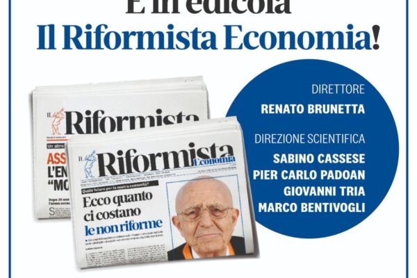 Arriva Il Riformista Economia, da oggi in edicola