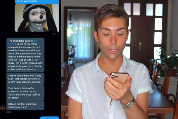 Jonathan Galindo, il fenomeno del web spiegato dallo youtuber Gianmarco Zagato Jonathan Galindo, il fenomeno del web spiegato dallo youtuber Gianmarco Zagato