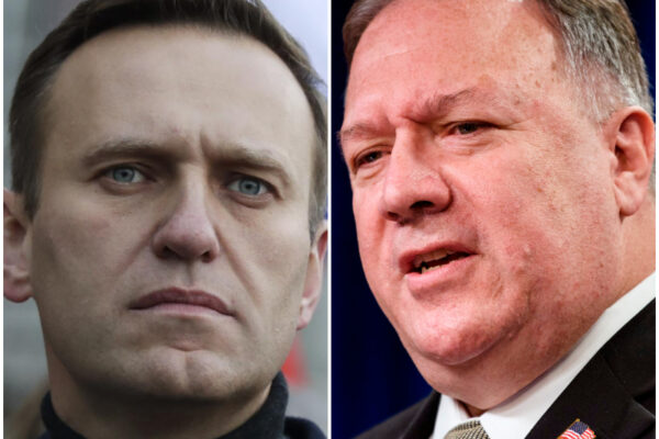 Navalny, Pompeo accusa la Russia: “Avvelenamento ordinato da alti funzionari”