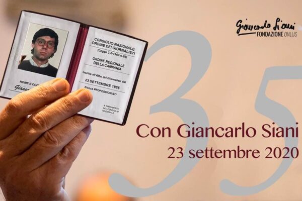 Lucarelli, Ordine Campania, “Legalità e lavoro vero ai giovani nel nome di Giancarlo Siani”