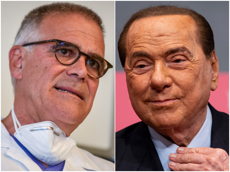 “Berlusconi a marzo sarebbe morto per il covid”: ma Zangrillo parlava di blando coinvolgimento polmonare